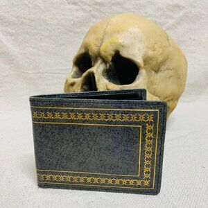 Vintage Swank Geniune Florentine Goat Leather Bi-Fold Wallet